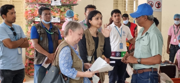 6th June 2023, Canadian monitoring mission visited Jamtoli outlet