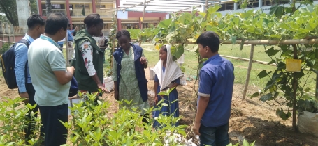 WFP SFP Team Visit and Assessment at Jaliapalong GPS, Cox`s Bazar